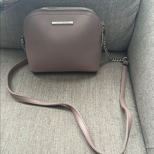 Steve Madden Tan Crossbody Bag with Gold Accents